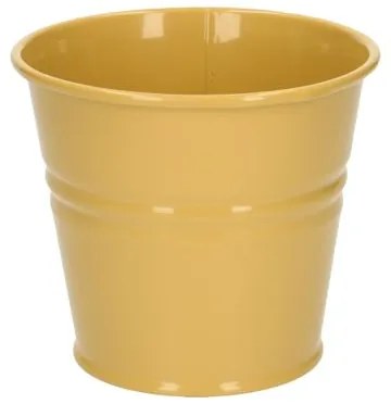 Bloempot, zink, zandkleur,Ø 11 cm