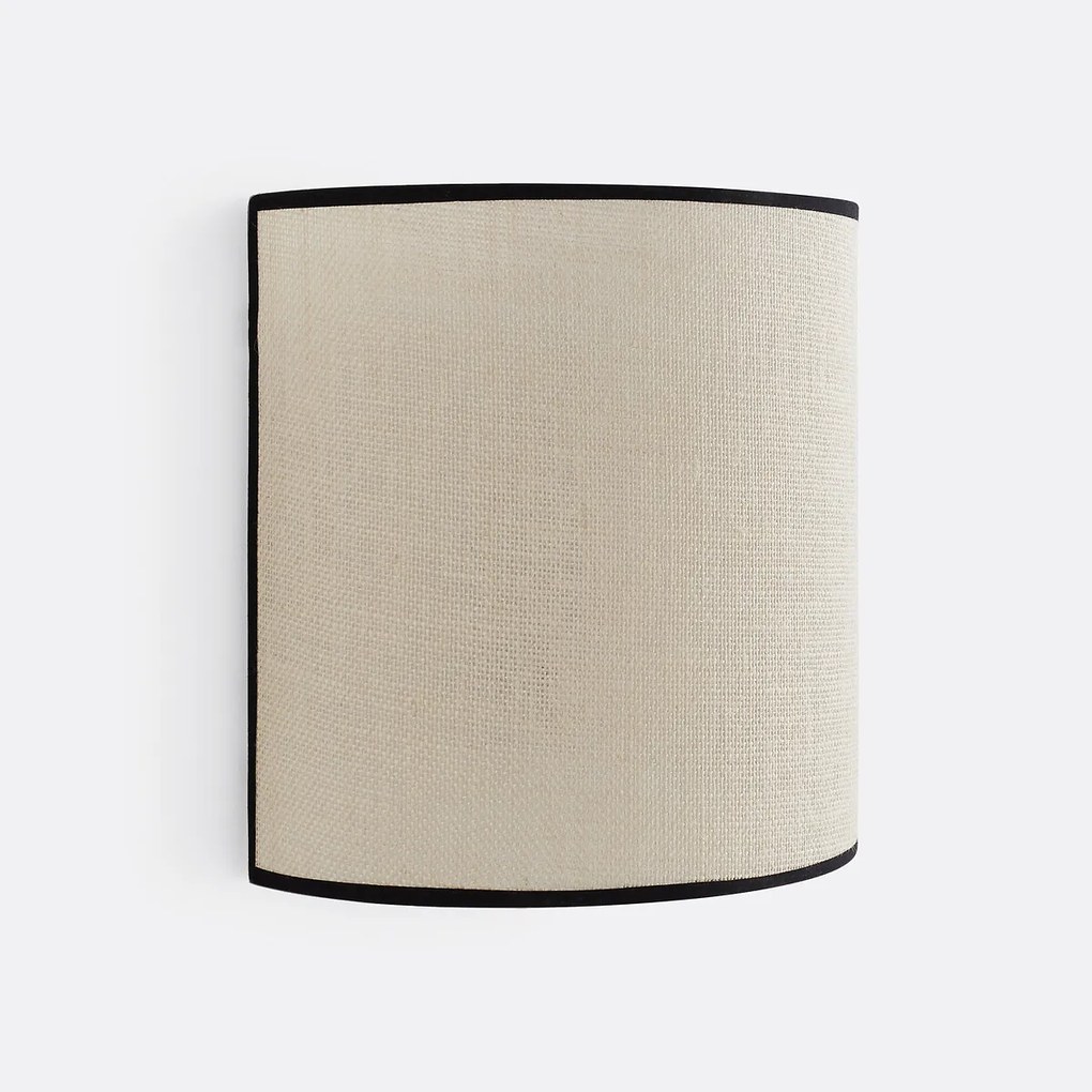 Wandlamp in jute, Come