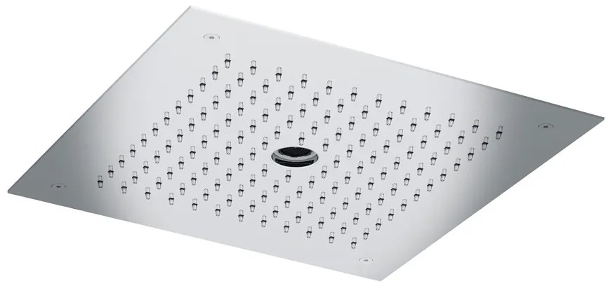 Hotbath Mate M148 inbouw hoofddouche vierkant 38cm geborsteld messing PVD