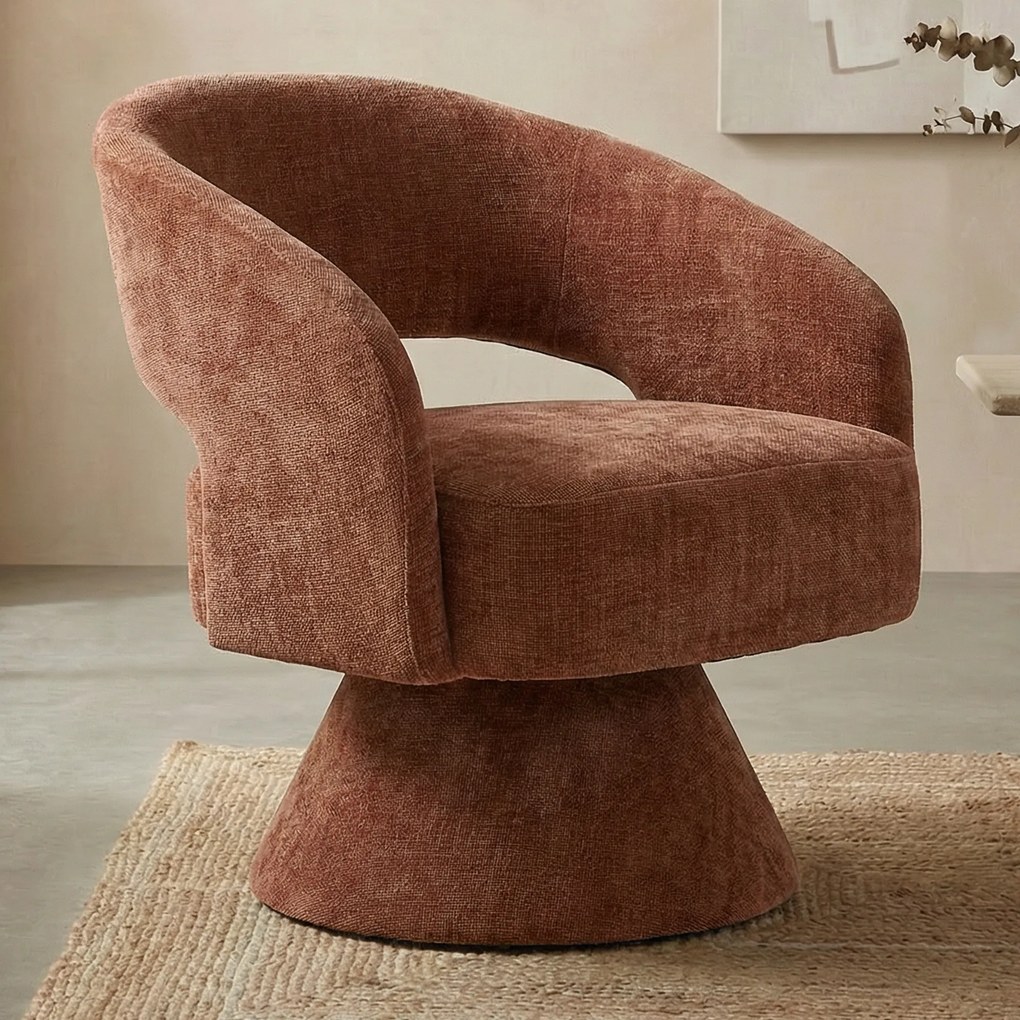 Draaifauteuil Woonkamer Koper