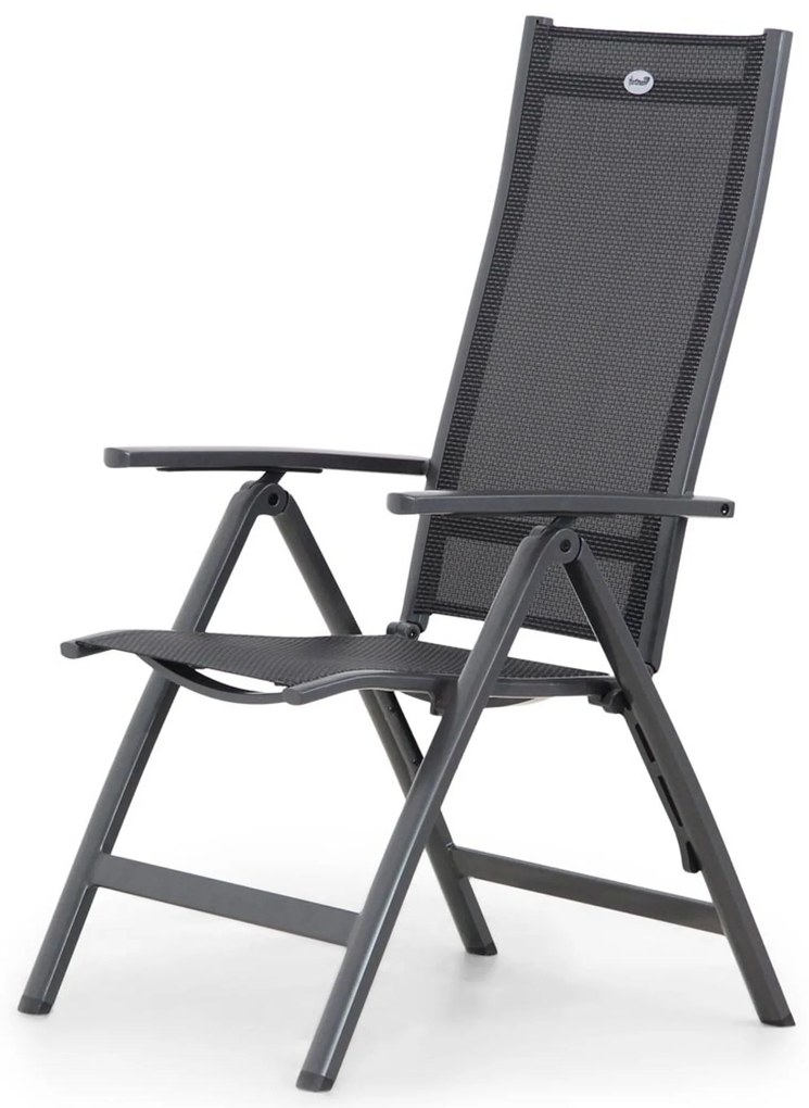 Tuinset 6 personen 240 cm Aluminium/Textileen Grijs Hartman Royal