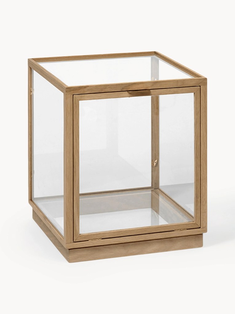 Vitrine Miru van eikenhout
