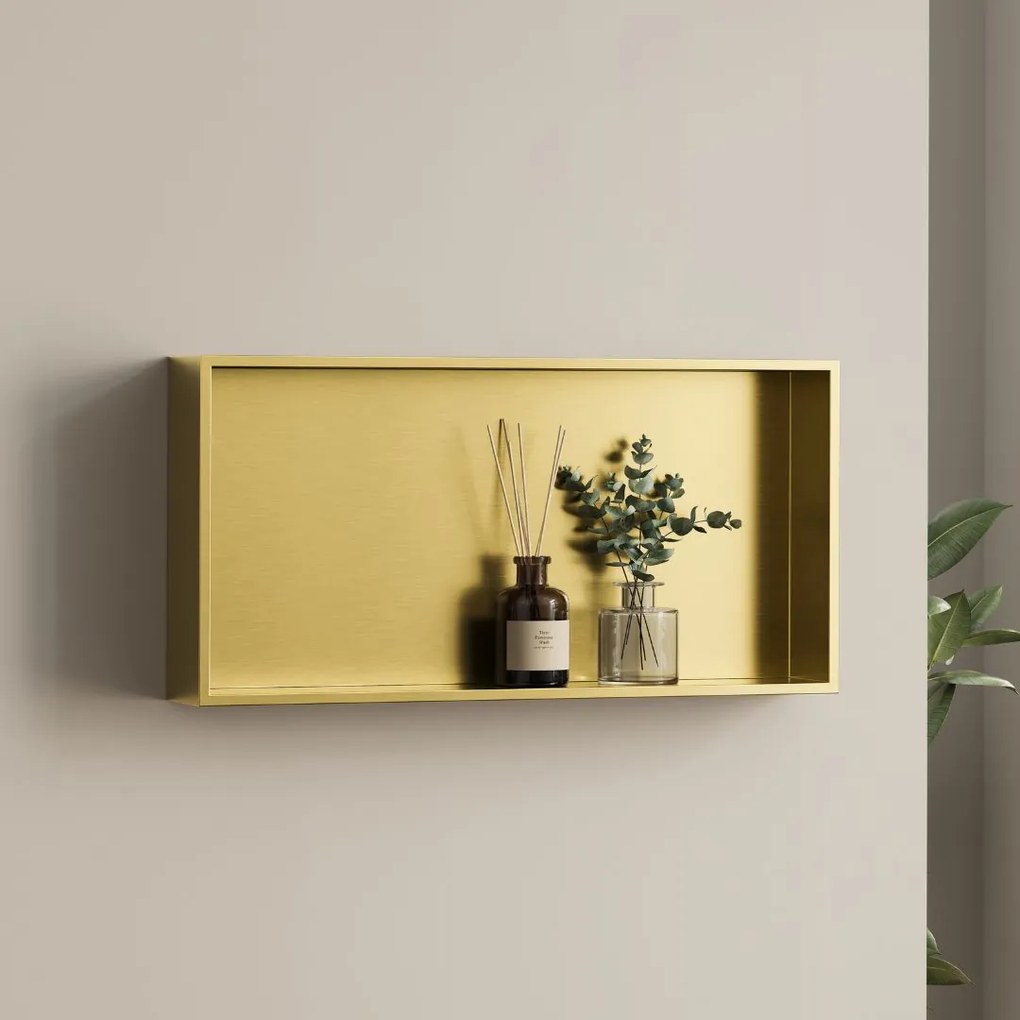 Best Design Bandy Nancy opbouwnis 60x30x8cm mat goud