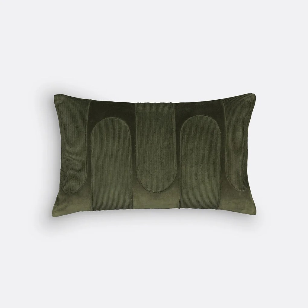 Rechthoekige kussenhoes in fluweel, Brimo