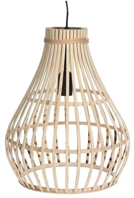 Hanglamp bamboe - naturel - ⌀ 32x39 cm