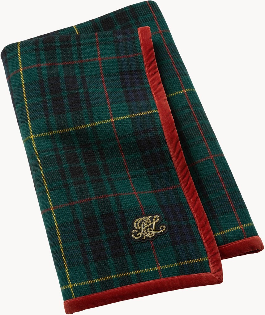 Wollen plaid Brently