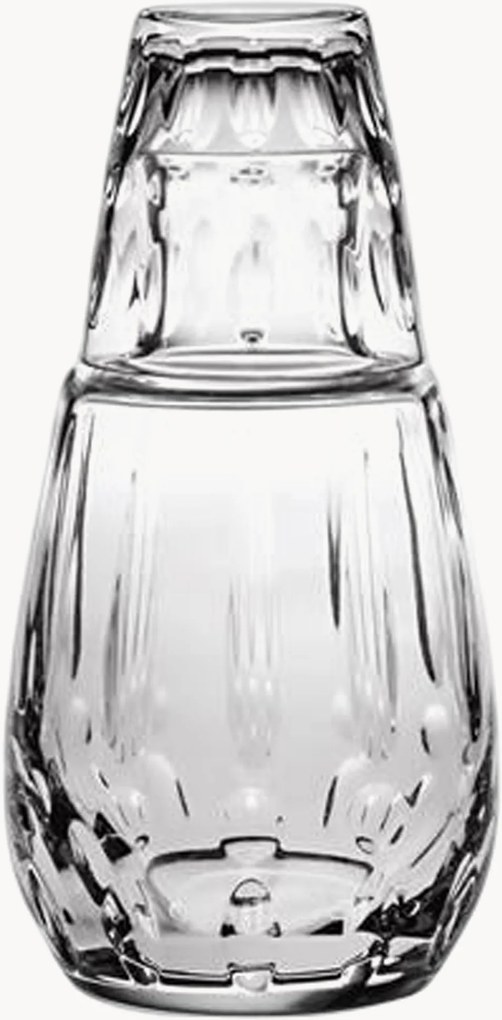 Kristallen karaf Bimini met drinkglas