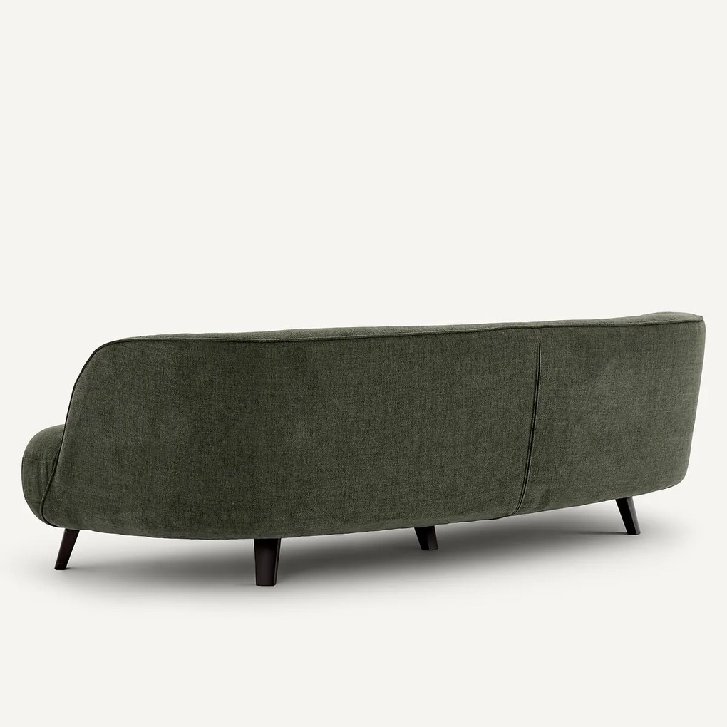 5-zitsbank, in polyester, ROSEBURY, ontwerp door Emmanuel Gallina