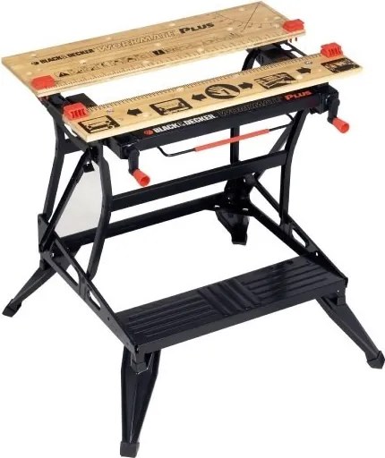Black&amp;Decker Workmate opvouwbare werkbank tot 250 kg WM825