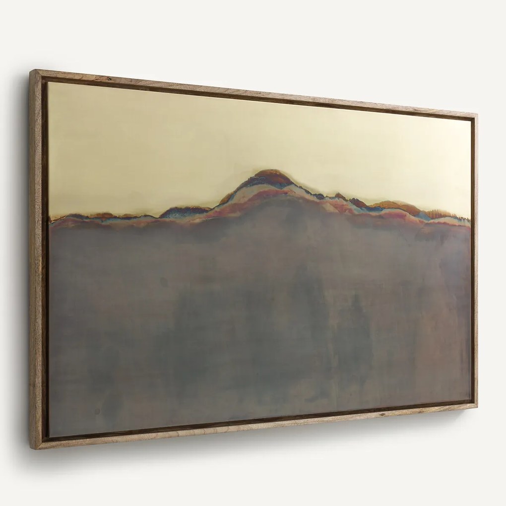 Roestvrij stalen muurdecoratie Ezis