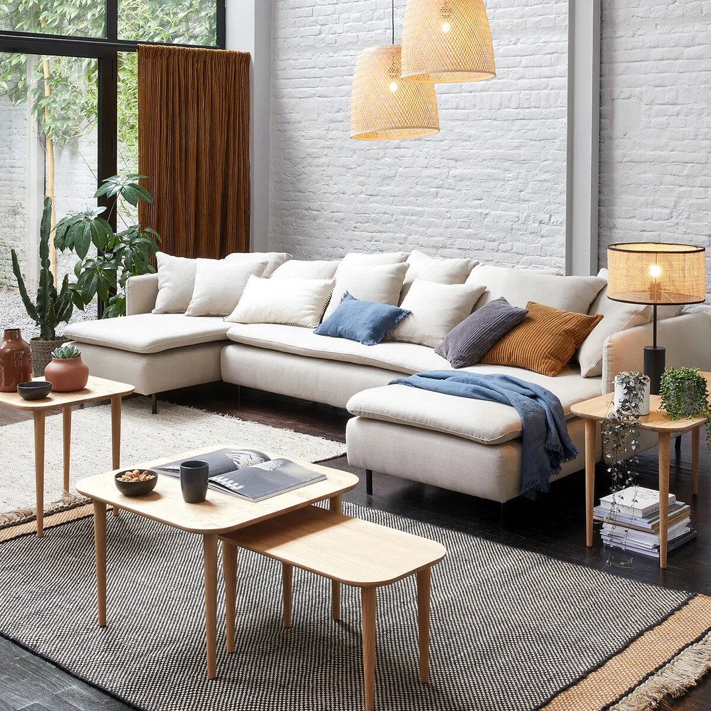 Omvormbare bank linnen/viscose, Ivete