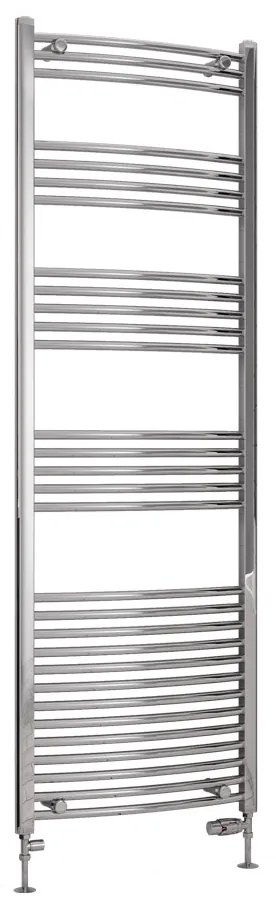 Eastbrook Wendover gebogen handdoekradiator 60x180cm 624W chroom