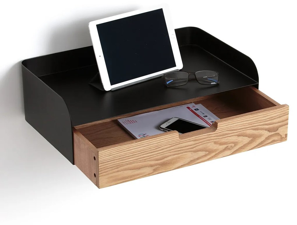 Wandplank met lade REZA