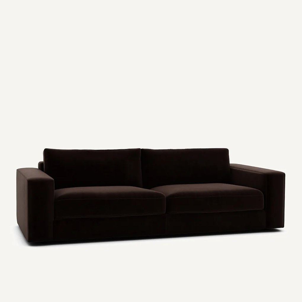 Sofa 3- of 4-zits, fluweel, Skander