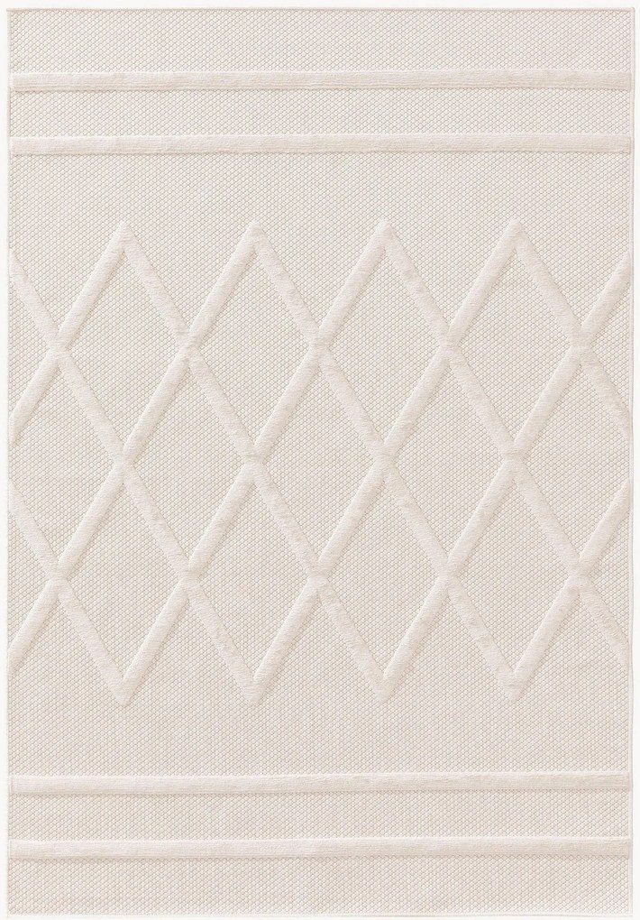 Handgeweven hoog-laag in- & outdoor vloerkleed Bonte