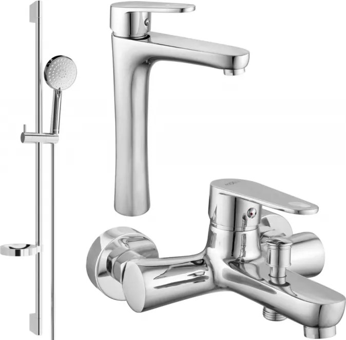 Mexen Kama DS75 badset, chroom - 72513DS75-00