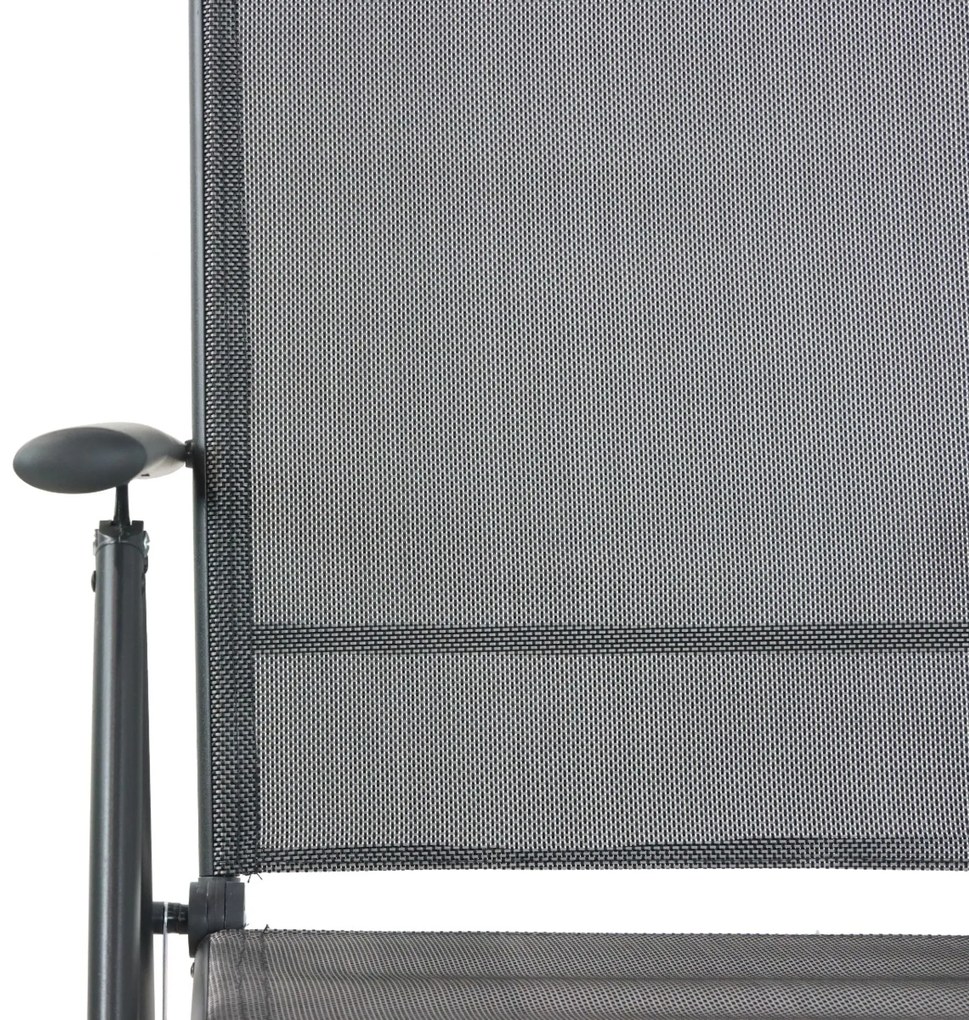 Domani Furniture Manu Standenstoel Aluminium/textileen Grijs