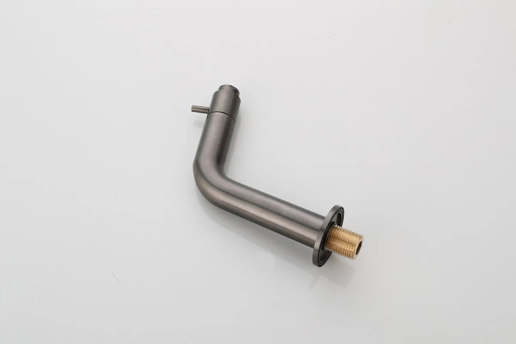 Saniclear Iron inbouw toiletkraan verouderd ijzer - gunmetal