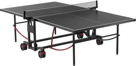 VEVOR Tafeltennistafel, Draagbare Tafeltennistafel, Opvouwbare Complete Pingpongtafelset met Snelklemnet en Grote Vergrendelbare Wielen, 10 Minuten Montage
