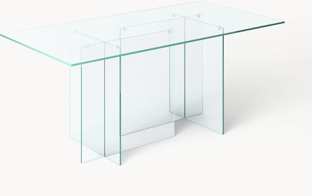Glazen eettafel Anouk, in verschillende formaten