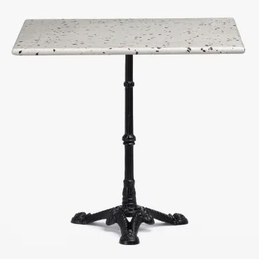 Vertuo Terrazzo Bartafel Wit & Vierkant & Zwart - Sklum