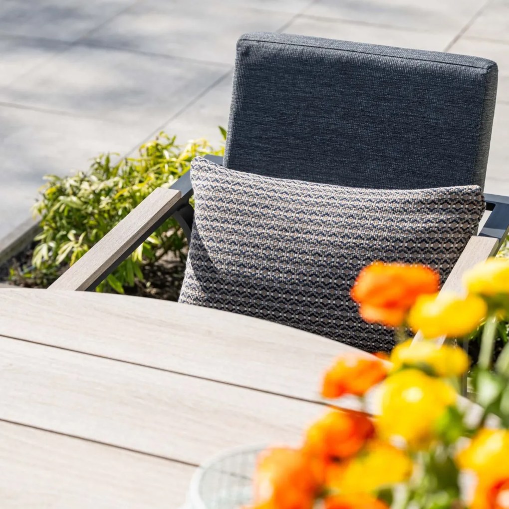 Garden Impressions Leona tuintafel Ø150 cm - donker grijs