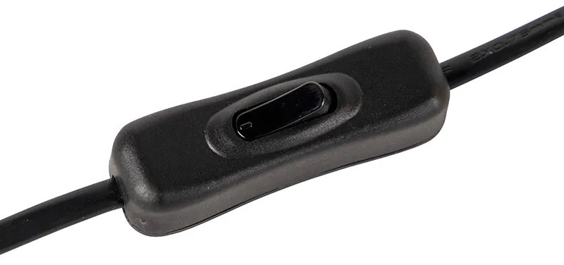 Art deco tafellamp messing met zwart glas - Pallon