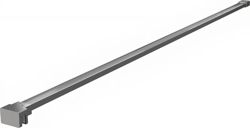 Mexen eenvoudige steun voor douchewand 6-8 mm, gunmetal - 800-01-95