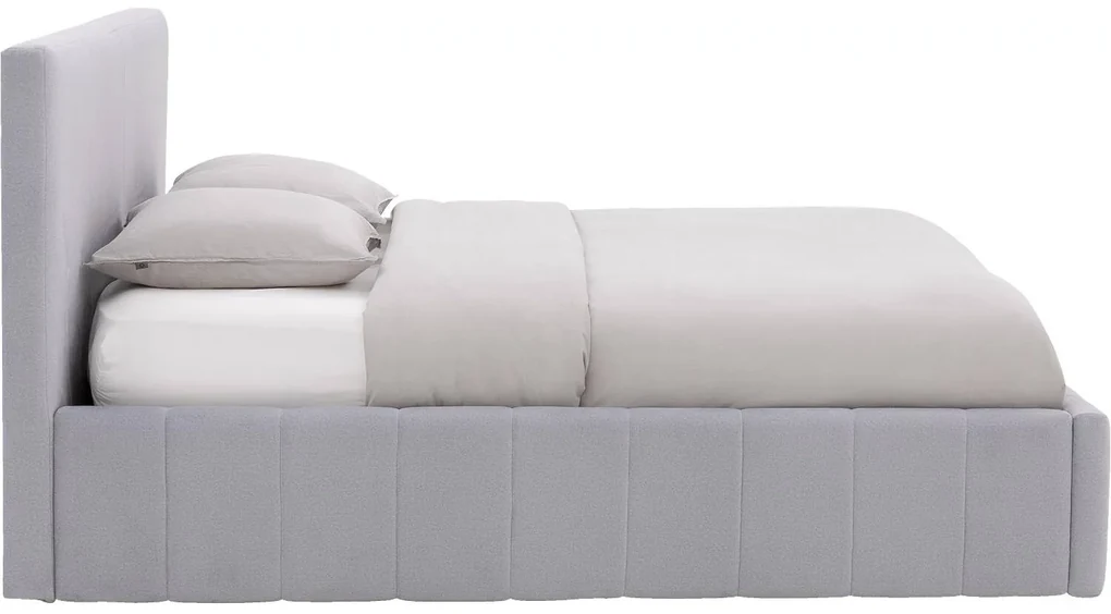 Goossens Bedframe Carte, 180 x 200 cm met storage, met 2x lattenbodem