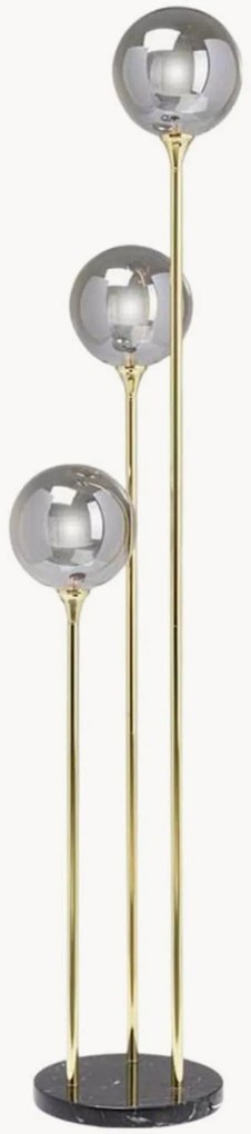 Vloerlamp Al Capone op marmeren voet