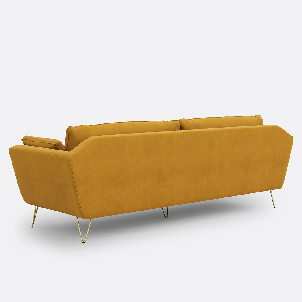 3-, 4- of 5-zits fluwelen bank, TOPIM