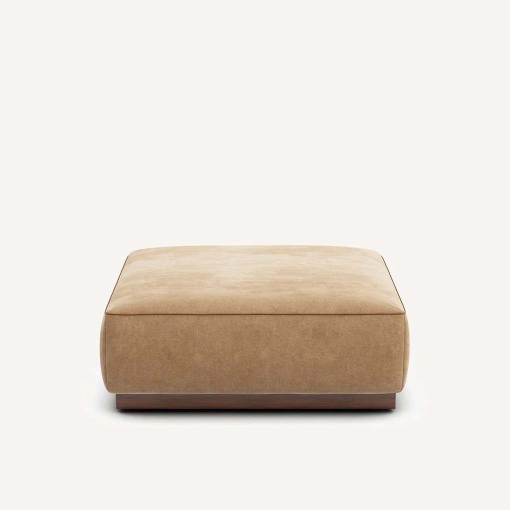 Voetensteun in stonewashed fluweel, JACOPO