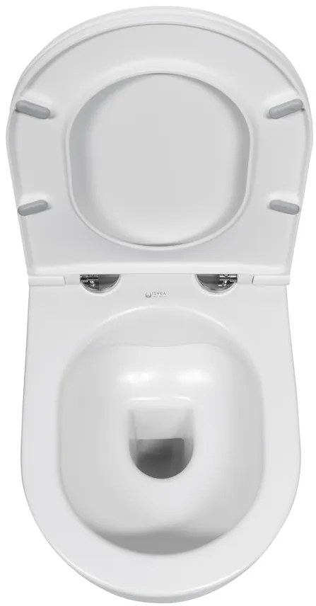 Sapho Infinity toiletpot randloos met softclose zitting wit mat