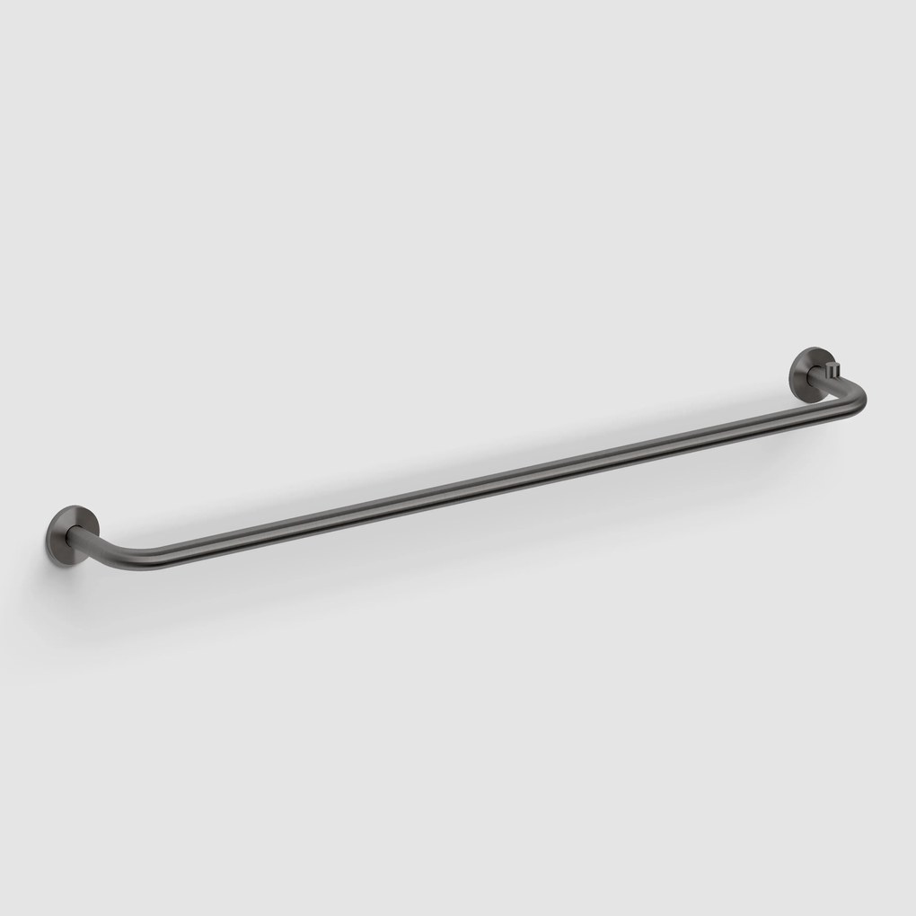 Clou Kaldur handdoekhouder 65cm gunmetal geborsteld