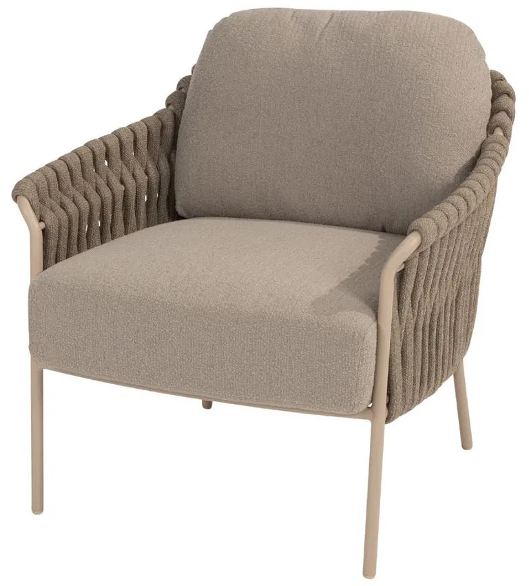 4 Seasons Outdoor Comino hoek loungebank latte SALE LoungebankLoungeset   beige weerbestendig