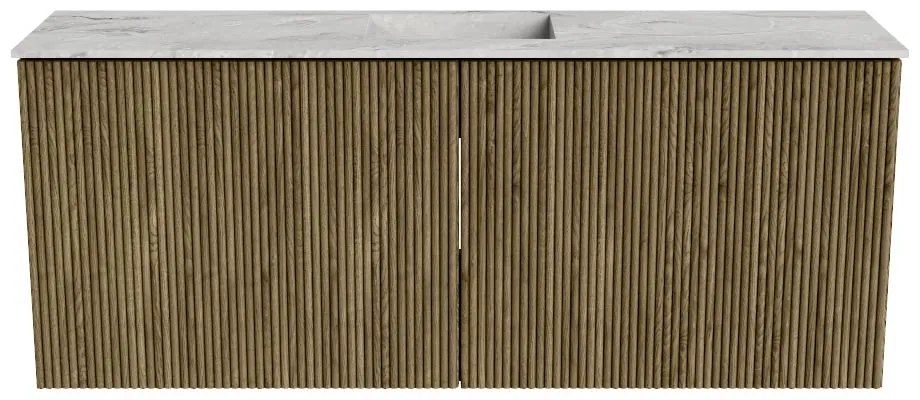 Mondiaz Joya DLux 100cm toiletmeubel dusk met wastafel faye midden 1 kraangat glace