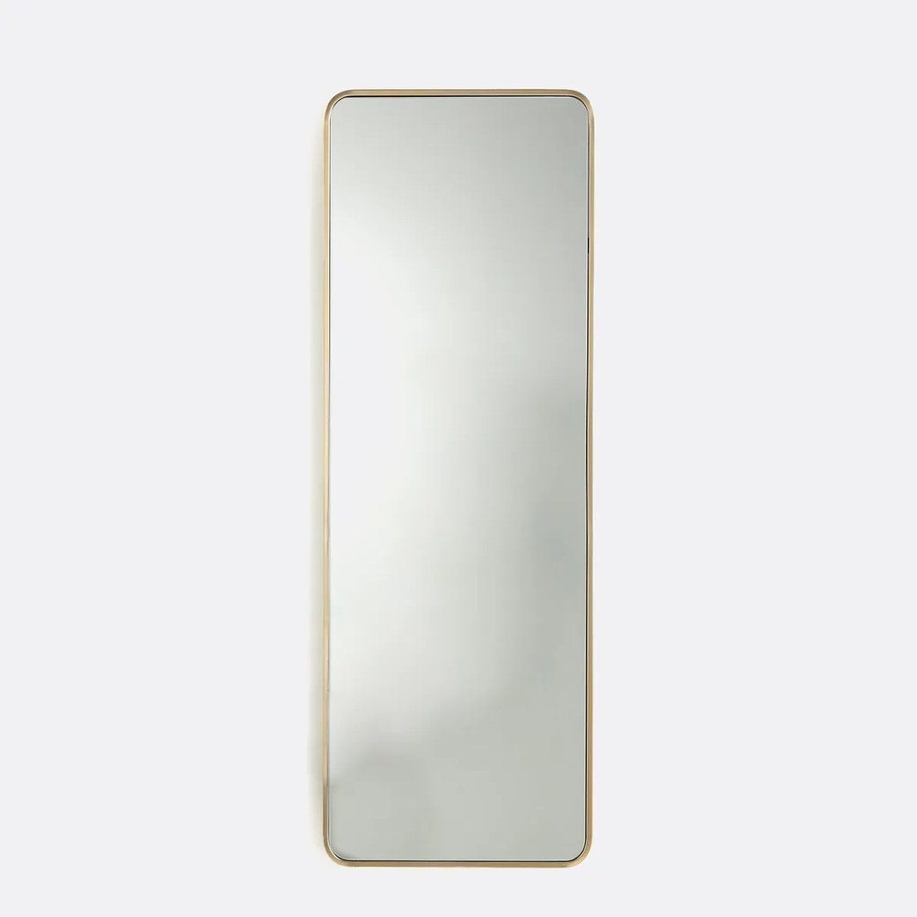 Rechthoekige metalen spiegel, breedte 42 x hoogte 120 cm, IODUS