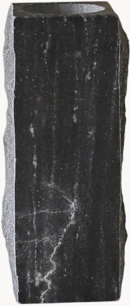 Marmeren vaas Edge, H 30 cm