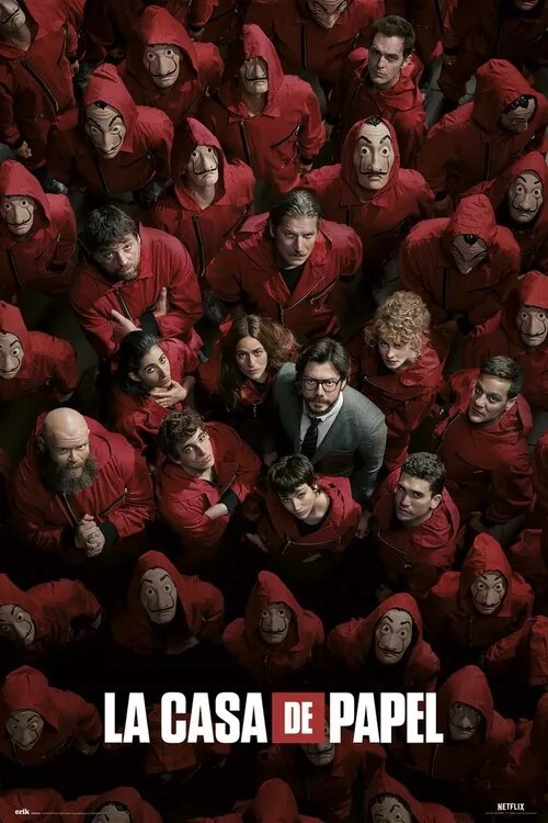 Poster Money Heist (La Casa De Papel)