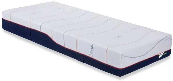 M line Cool Motion 7 Traagschuim matras 90 x 200 x 26 cm - tot 140 kg 90 x 200 cm