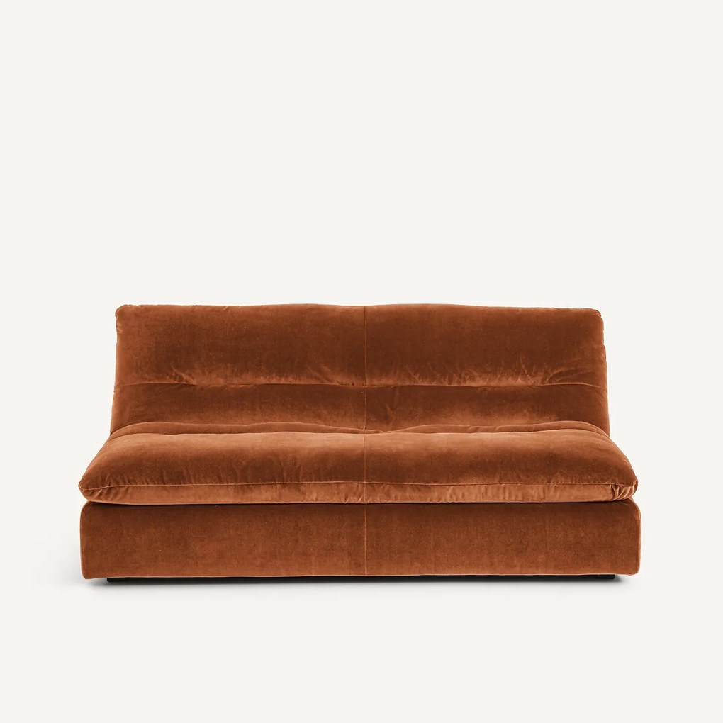 3-zits modulaire zetel in fluweel, GIULIANO