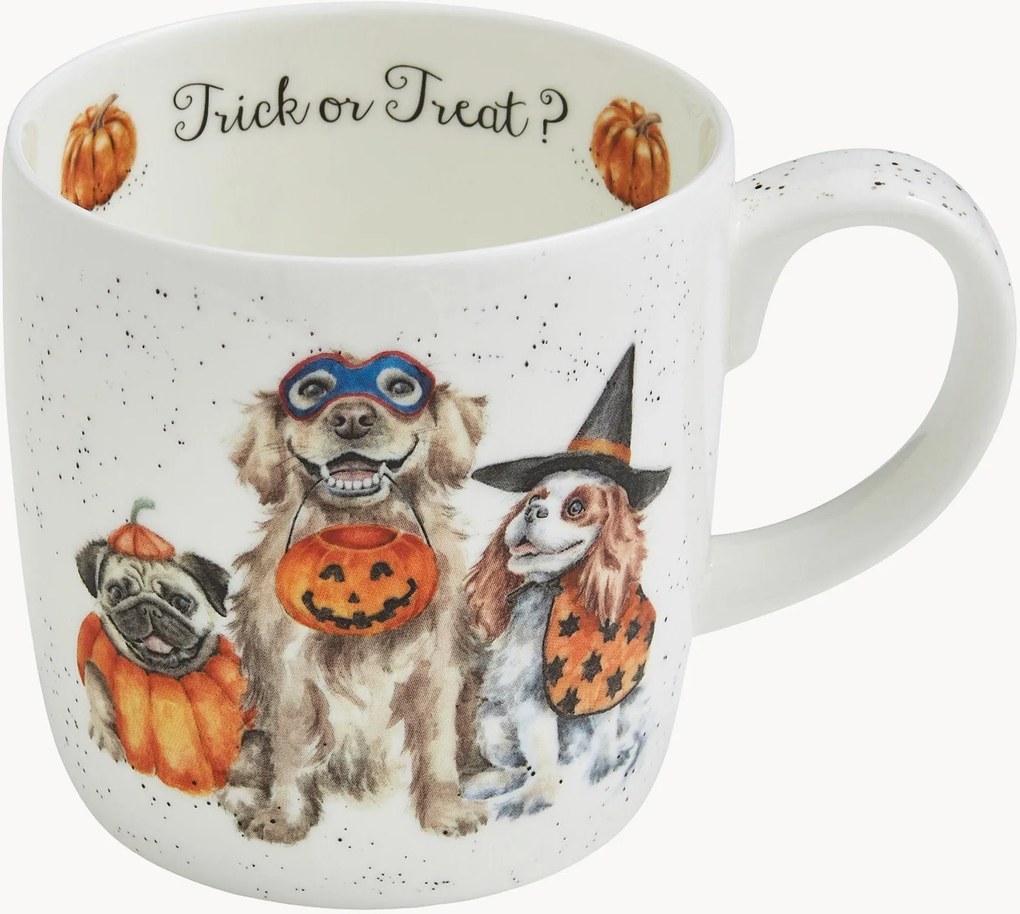 Fine Bone China mokken Dogs, 4-delig