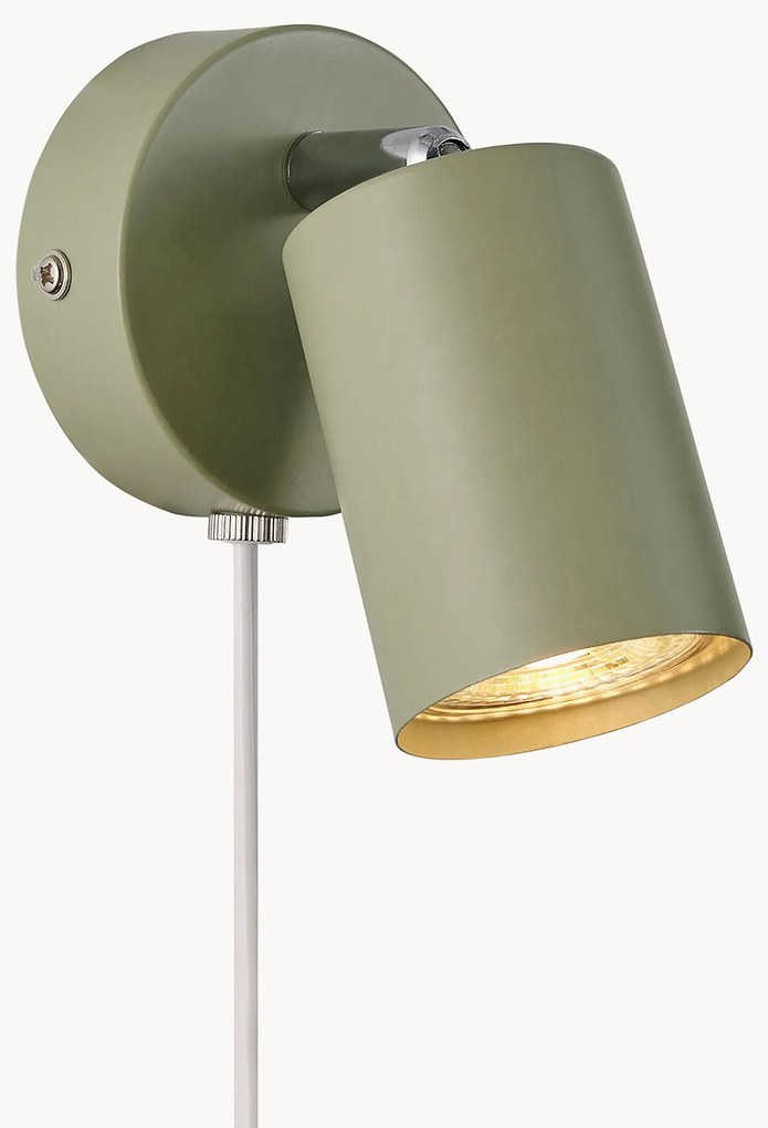 Kleine wandspot Explore met stekker