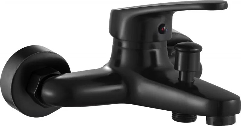 Mexen Erica badkraan, zwart - 746430-70