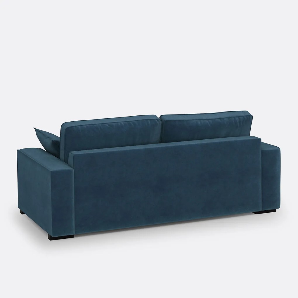 Slaapbank van fluweel, 2, 3 of 4 zits, Comfort BULTEX® Cécilia