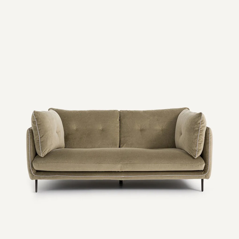 2-zitsbank in linnen fluweel, BOTERO