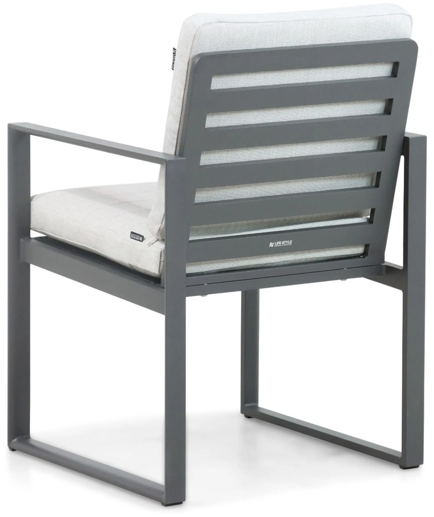 Tuinstoel Aluminium Grijs-antraciet Lifestyle Garden Furniture Nuno