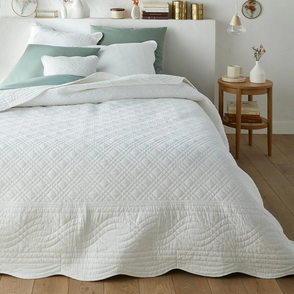 Gematelasseerde boutis in  katoen, Scenario