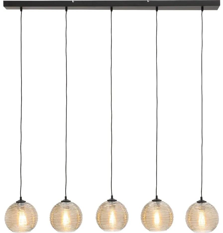 Goossens Hanglamp Soleil, Hanglamp met 5 lichtpunten