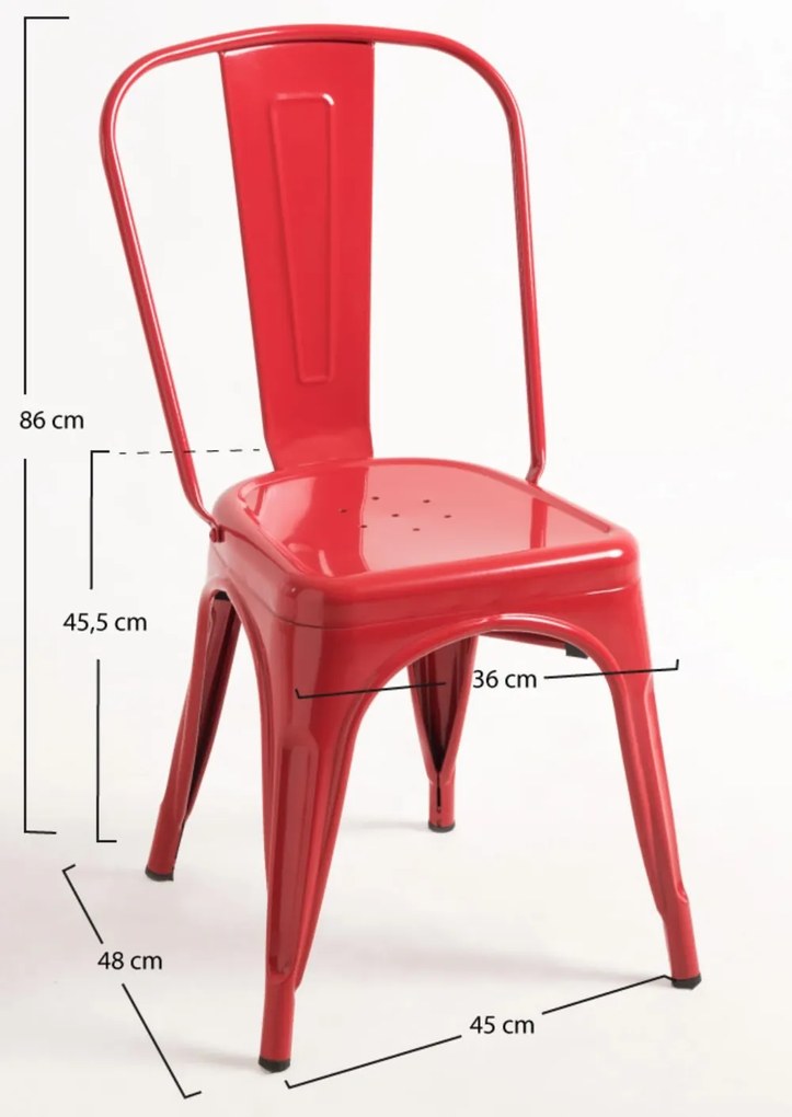 Set 4 Torix Stoelen